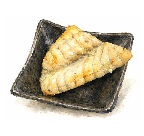 ふぐ一夜干しのみりん焼き
