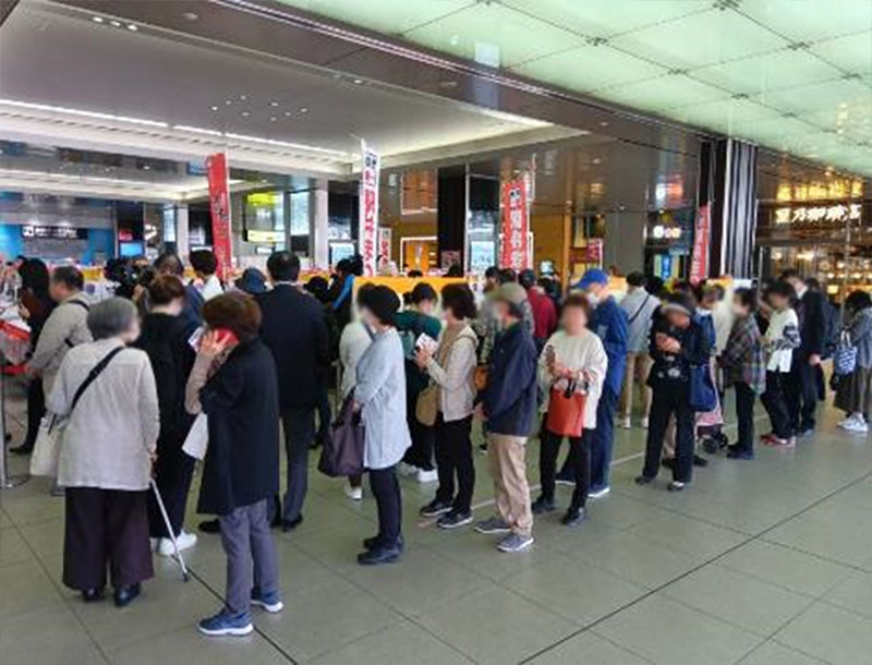 駅弁まつり レポート広島駅の様子